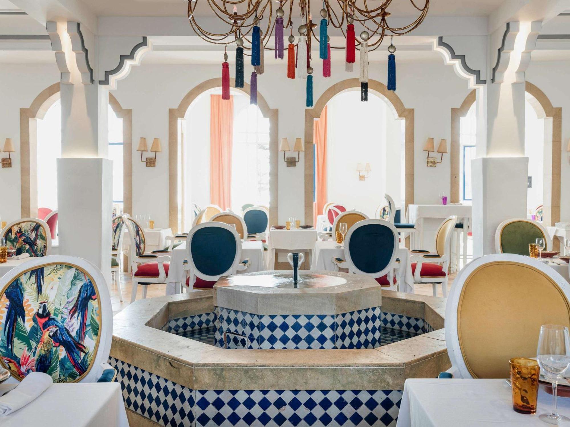 Hotel Le Medina Essaouira Thalassa Sea & Spa - Mgallery Kültér fotó The restaurant