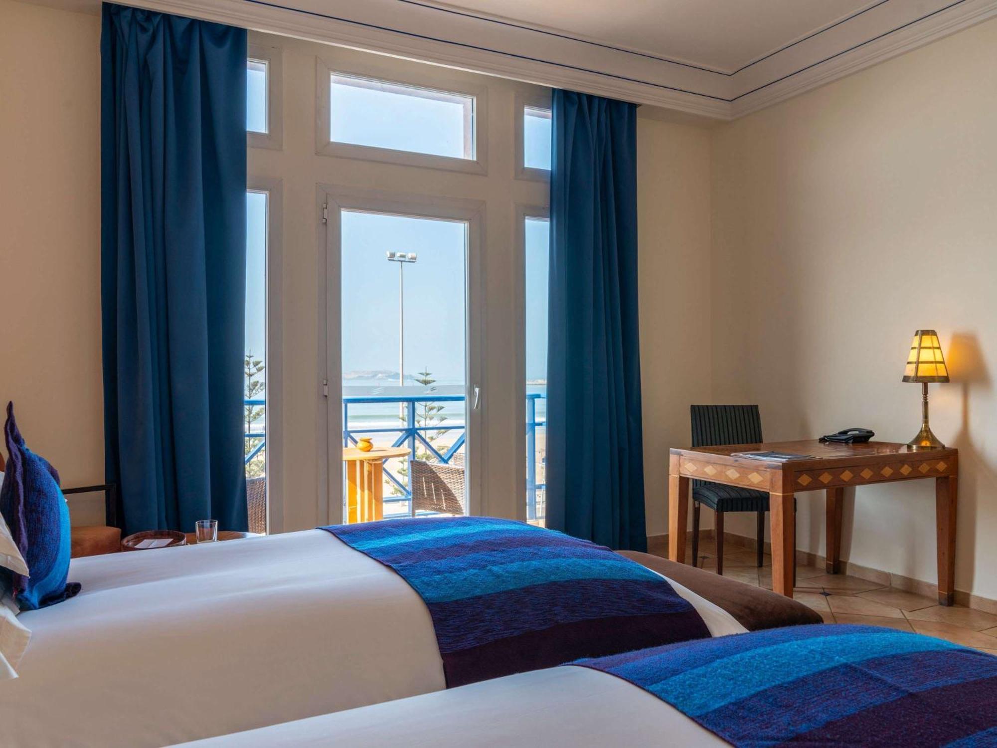 Hotel Le Medina Essaouira Thalassa Sea & Spa - Mgallery Kültér fotó A room at the hotel