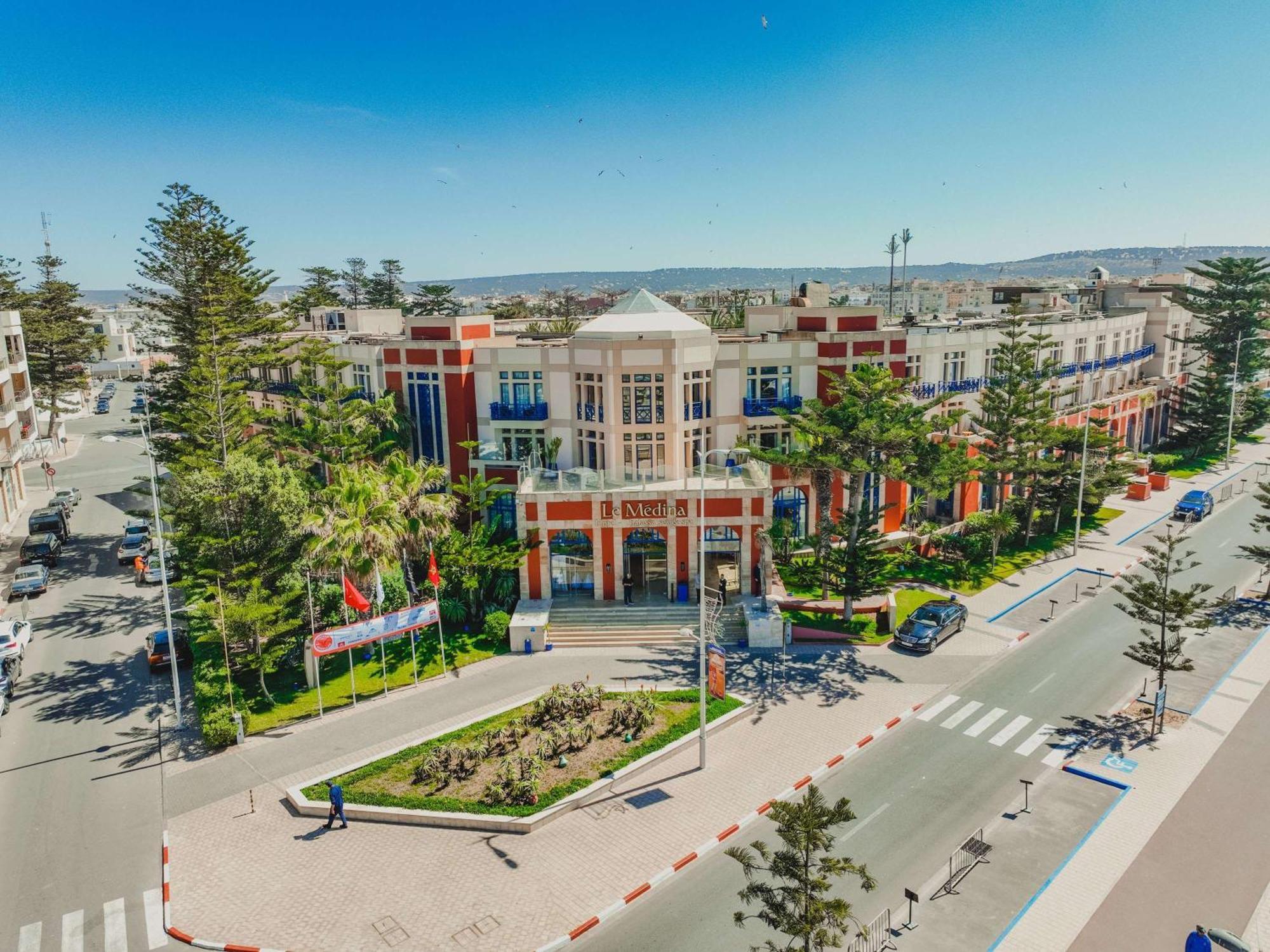 Hotel Le Medina Essaouira Thalassa Sea & Spa - Mgallery Kültér fotó The headquarters of the Moroccan National Tourist Office in Rabat